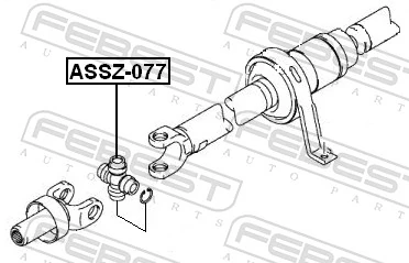 Joint, propshaft ASSZ-077