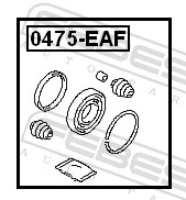 Repair Kit, brake caliper 0475-EAF