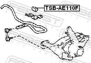 ベアリング、スタビライザー TSB-AE110F