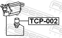 Plug, coil TCP-002