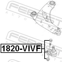 Ball Joint 1820-VIVF