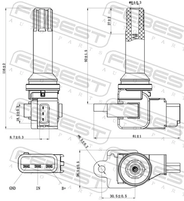 点火线圈 08640-002