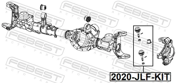 FEBEST 2020-JLF-KIT Ball Joint