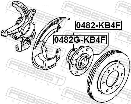 Wheel Hub 0482G-KB4F