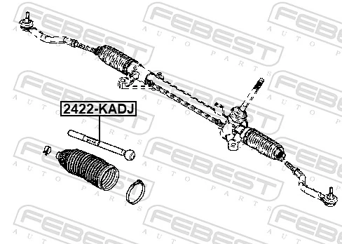Inner Tie Rod 2422-KADJ