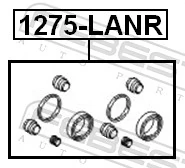 FEBEST 1275-LANR Repair Kit, brake caliper