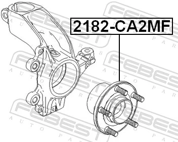 Wheel Hub 2182-CA2MF