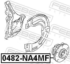 Wheel Hub 0482-NA4MF