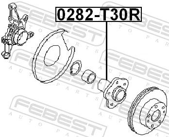 Wheel Hub 0282-T30R