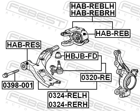 Ball Joint 0320-RE
