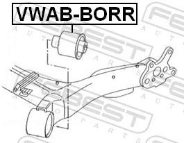 Lagerung, Achskörper VWAB-BORR