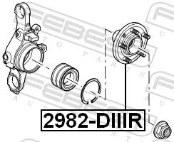 Wheel Hub 2982-DIIIR