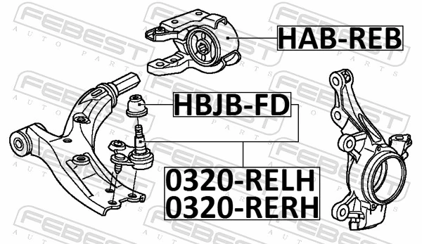 Ball Joint 0320-RERH