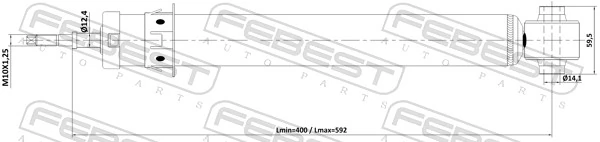 Shock Absorber 12110-006R