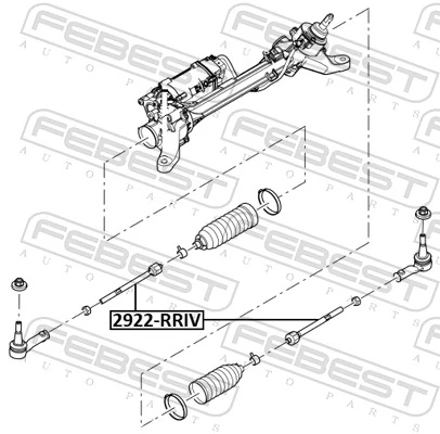 Inner Tie Rod 2922-RRIV