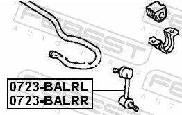 로드/서포트, 스태빌라이저 0723-BALRR
