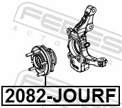 Wheel Hub 2082-JOURF