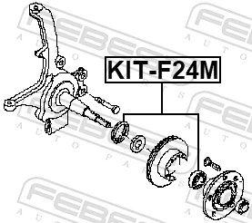 Wheel Bearing Kit KIT-F24M