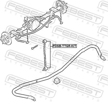 Kit Pembaikan, Lengan Kawalan Melintang FDSB-TTGR-KIT
