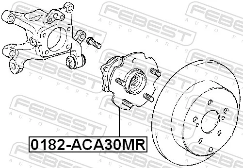 FEBEST 0182-ACA30MR Wheel Hub