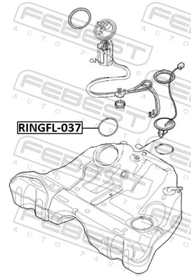 FEBEST RINGFL-037 Seal, fuel sender unit
