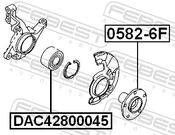 Wheel Hub 0582-6F
