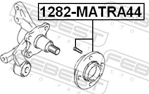 Wheel Hub 1282-MATRA44