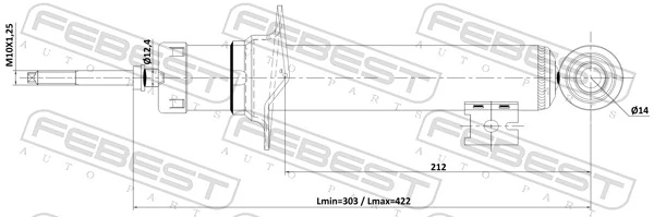 Shock Absorber 04110-002F
