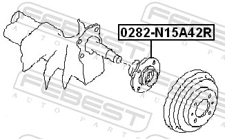 Wheel Hub 0282-N15A42R