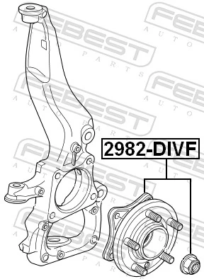 Wheel Hub 2982-DIVF