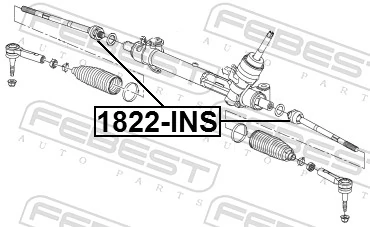 Inner Tie Rod 1822-INS