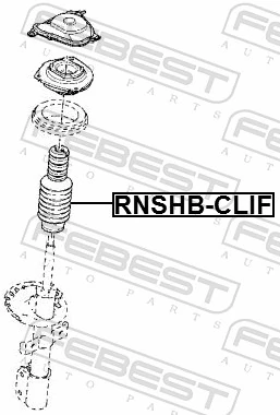 Protective Cap/Bellow, shock absorber RNSHB-CLIF