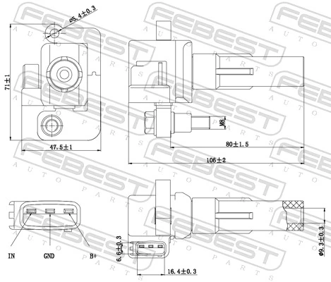 Ignition Coil 08640-003
