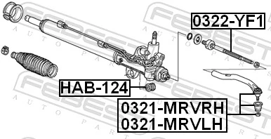 Tie Rod End 0321-MRVRH
