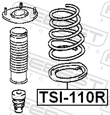 FEBEST TSI-110R Spring Seat