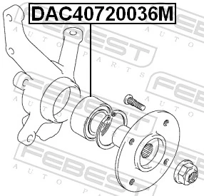 Wheel Bearing DAC40720036M