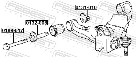 Camber Correction Screw 0198-017