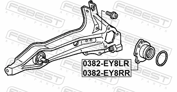 FEBEST 0382-EY8LR Wheel Hub