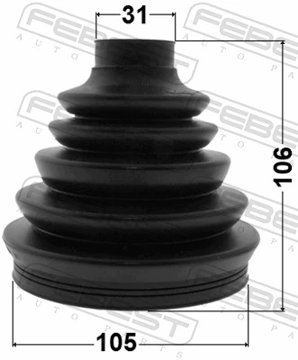 Bellow, drive shaft 0217P-R51R