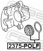Kit Pembaikan, Angkup Brek 2375-POLF