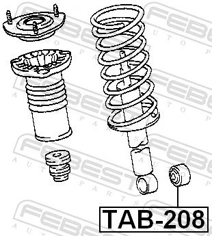 Bush, shock absorber TAB-208