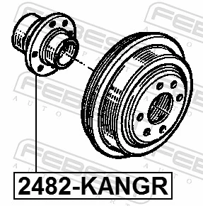 Wheel Hub 2482-KANGR