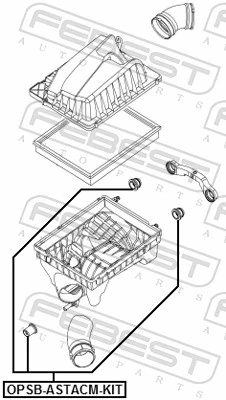 Holder, air filter housing OPSB-ASTACM-KIT
