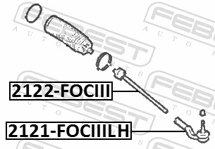 Inner Tie Rod 2122-FOCIII