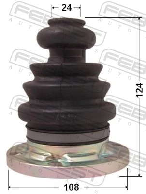 Jeu de joints-soufflets, arbre de commande 2315-B5