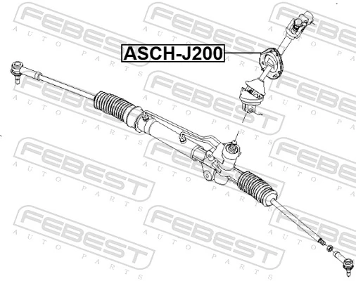 عمود التوجيه ASCH-J200