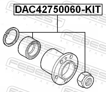 Wheel Bearing Kit DAC42750060-KIT