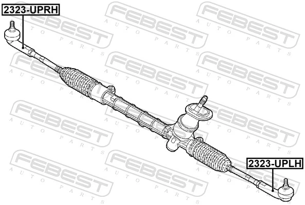 Tie Rod End 2323-UPRH