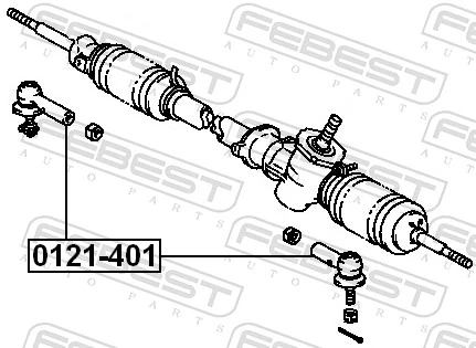 Tie Rod End 0121-401