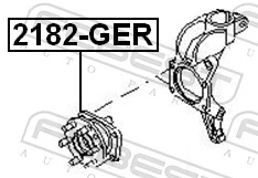 Wheel Hub 2182-GER